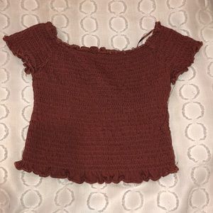 Off the shoulder top